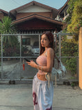 Perfu Ribbon Shirring Top (With Cup)