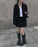 Cheese Cargo Mini Skirt