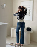 Pony Sailor Stripe Knit