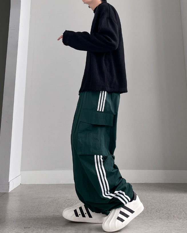 【YOURNUS】Shiniki Track Cargo Balloon Pants YOURNUS (ユアノス) - シニキトラックカーゴバルーンパンツ