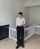 Larson Washed Multi-Pocket Wide Cargo Pants