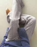 Soto Knit Quilting Cable Pants