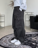 Harden Cotton Pintuck Cargo Pants