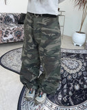 Days Camo Button Cotton Pants