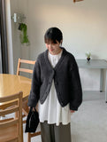 Morub Alpaca Wool Knit Cardigan