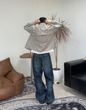 Derif Wrinkle Washed Denim Pants