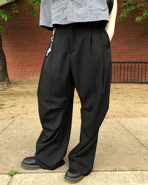 AAKE (アケ) - パラシュートワイドスラックス / PARACHUTE WIDE