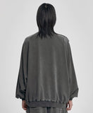 Lace Trimming Raglan Track Jacket