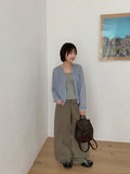Cheddon Pleated Skirt Pants