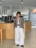 Humao Summer Punching Knit Cardigan