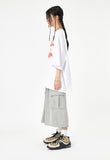Maxi cargo wide sweat capri pants