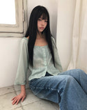 The Hearts Three Quarter Blouse