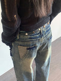 Merni Metal Star Leather Belt