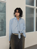 Russo Stripe Crop Shirt