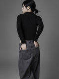 Iron Edge Wide Denim Pants