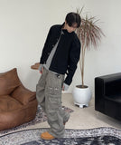 Kyle Washed Crop Trucker Jacket