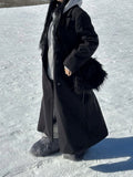 Maxi double long coat