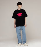 Painting Star Smile Short Sleeve Tee