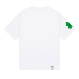 One Side Clover Smile Short Sleeve Tee