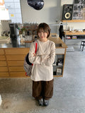 [unisex] Kotiru Stripe Over Warmer Long Sleeve Tee