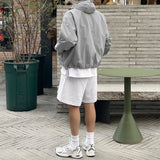 Etty Bermuda pintuck shorts