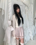 Muta Openwork Bolero Cardigan