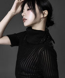 [ EEUN MADE ] BOLD BUTTON KNIT