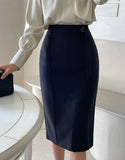 Mile H-Line Belted Skirt
