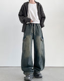 Faded Siwa Cargo Denim