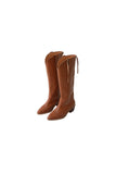 western tassel longboots