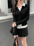 Setter Pleated Mini Skirt