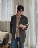 Roden Autumn Check Double Over Blazer