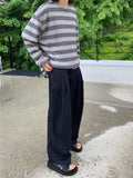 Layered Gosi nylon wide pants