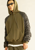 BELINE PUCKERING HOODIE