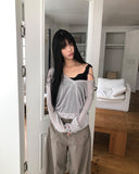 Kanbi V-neck Long Sleeve Knit
