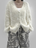 Louis Brush Fur Cardigan