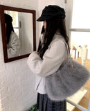 Eamon Boucle Double Two Button High Neck Quilted Short Coat