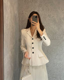 Leujua Collar Jacket