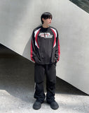 snap track pants