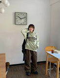 Denna Boston Lettering Color Matching Hoodie