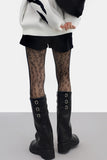 Fora Leopard Fishnet Stockings