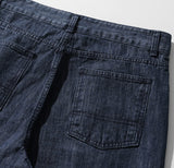 Blue Shadow Wide Denim Pants