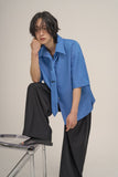 [LAN ARCHIVE][SETProduct] Ocean denim tie half shirt