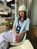 NINE MESH KARA HALF T