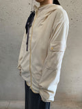 [unisex] Oranne Warmer Hood Fleece Zip-Up