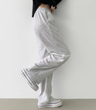 Color Basic Long Wide Banding Training Pants
