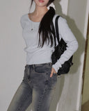 Safin Y2K Washing Bootcut Denim Pants