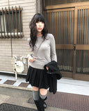 Henna Layered Long Sleeve T-shirt