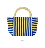 STRIPE TERRY SHOULDER BAG