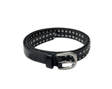 (Cowhide) Ger stud 25 mm belt